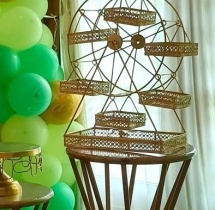 party artists Green Balloon Happy Birthday Decor